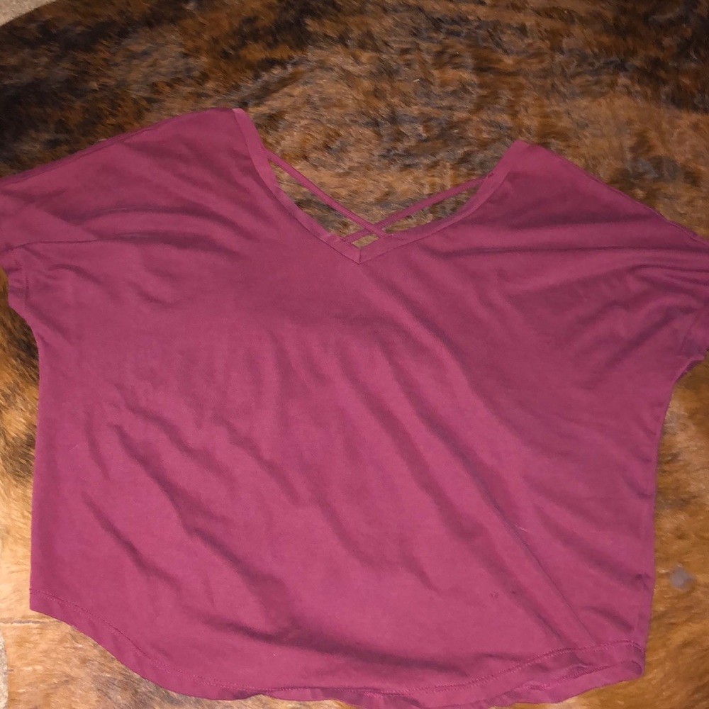 Maroon blouse